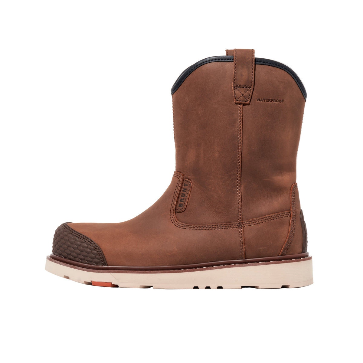 BRUNT Men's Bolduc BRUNT Toe Waterproof Work Boot Work Boots BRUNT