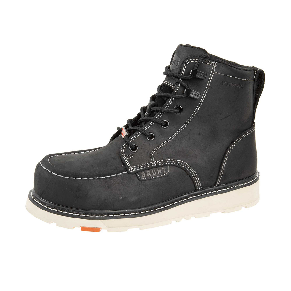 BRUNT Men's The Marin 6" Waterproof Comp Toe Work Boot Work Boots BRUNT