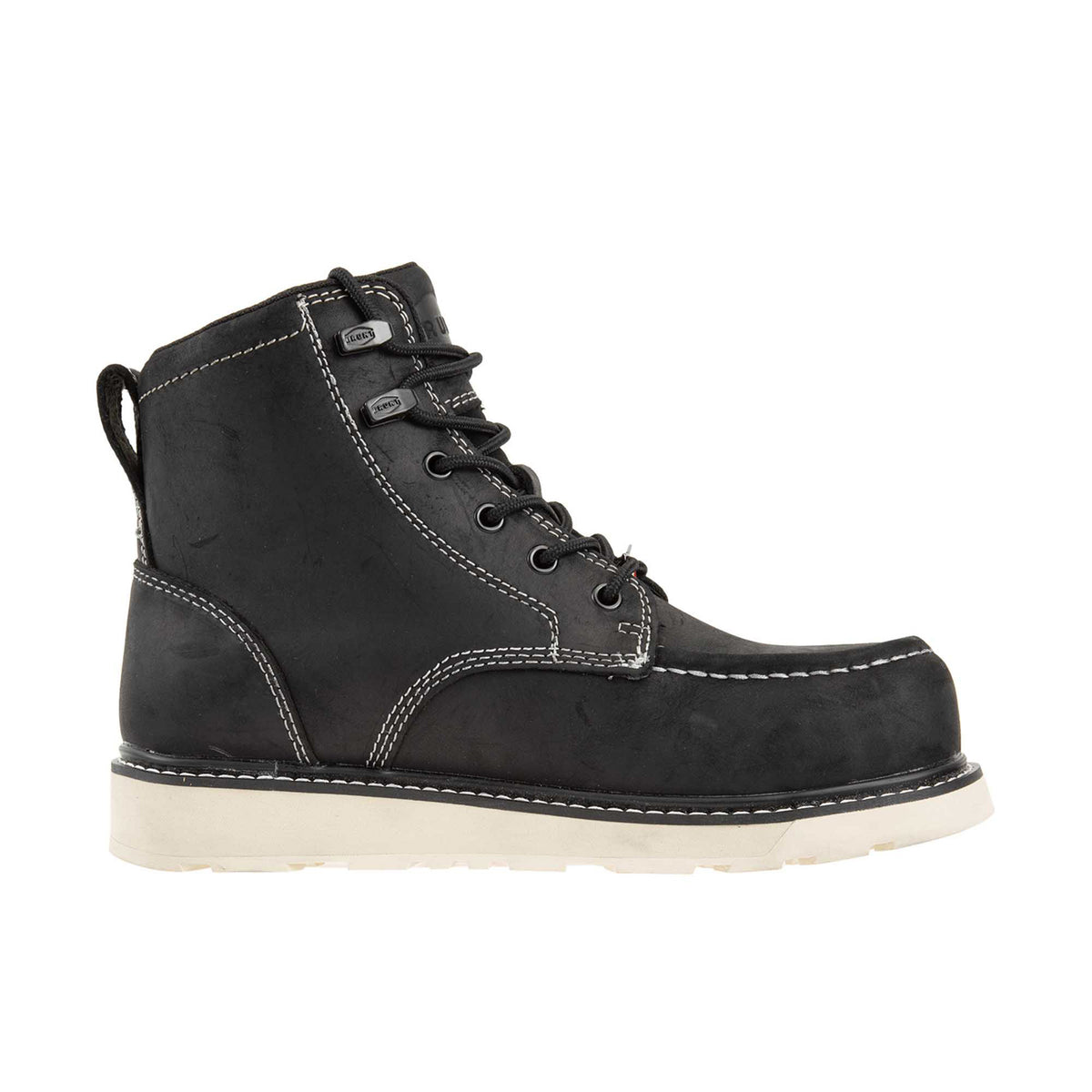 BRUNT Men's The Marin 6" Waterproof Comp Toe Work Boot Work Boots BRUNT Black 10 D/2E