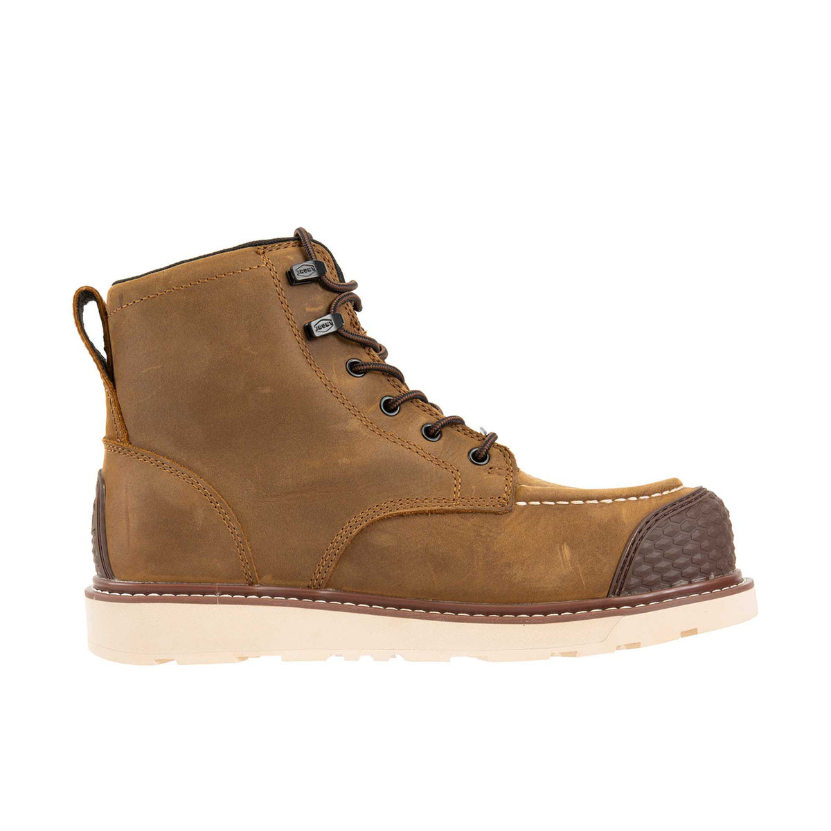 BRUNT Men's The Marin BRUNT Toe Waterproof Soft Toe Work Boot Work Boots BRUNT Brown 10 D/2E