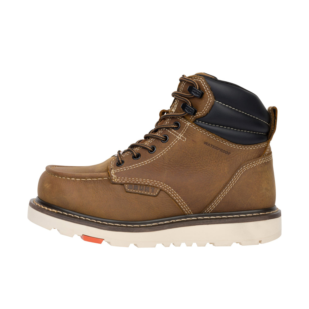 BRUNT Men's The Marin 6" Welted Waterproof Soft Toe Work Boot Work Boots BRUNT