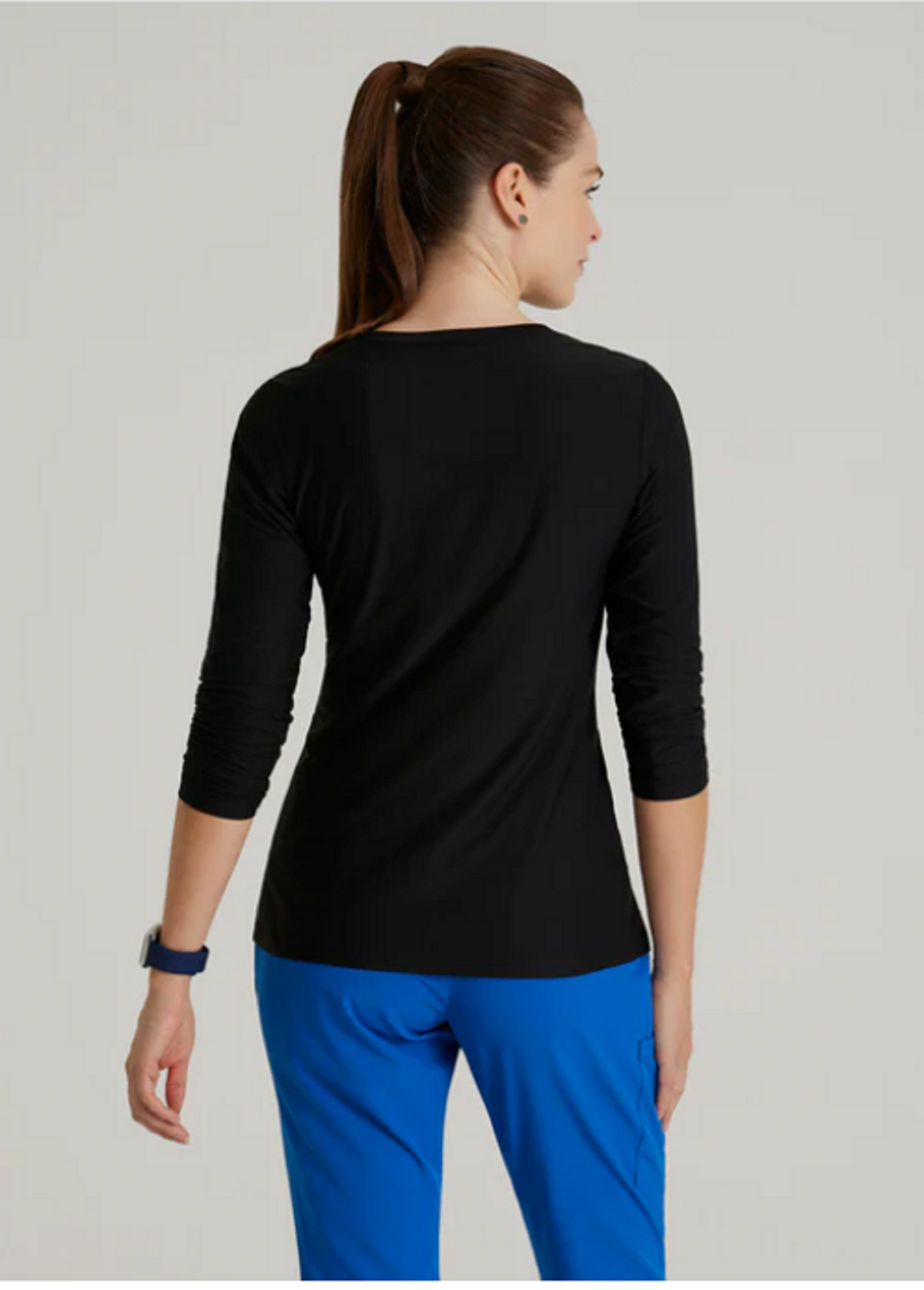 Barco Women's Accelerate Underscrub Long Sleeve T-Shirt Scrubs Barco
