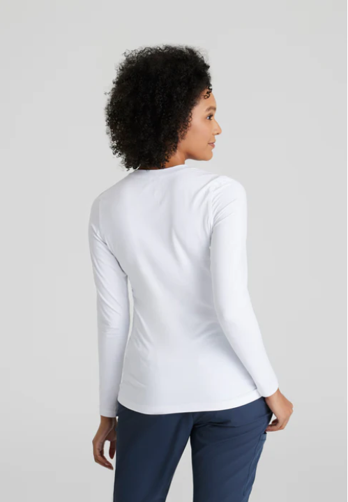 Barco Women's Accelerate Underscrub Long Sleeve T-Shirt Scrubs Barco