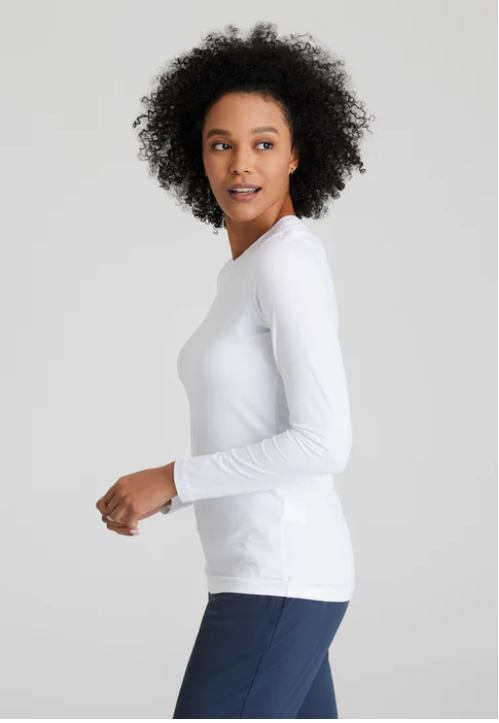 Barco Women's Accelerate Underscrub Long Sleeve T-Shirt Scrubs Barco