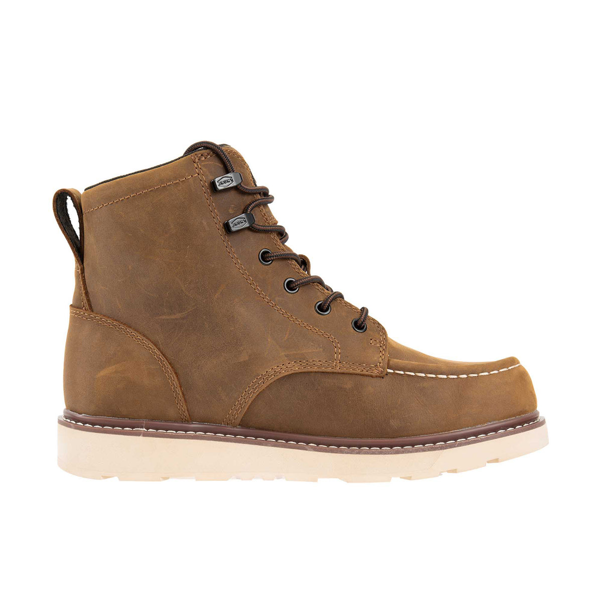 BRUNT Men's The Marin 6" Waterproof Soft Toe Work Boot Work Boots BRUNT Brown 10 D/2E