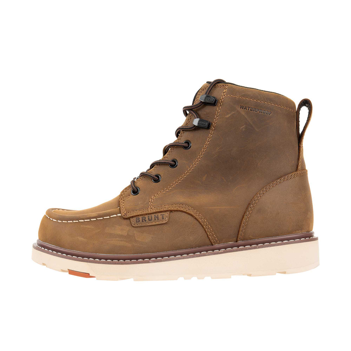 BRUNT Men's The Marin 6" Waterproof Soft Toe Work Boot Work Boots BRUNT