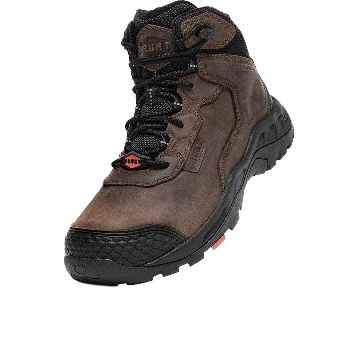 BRUNT Men's The Hawthorne BRUNT Toe Waterproof Comp Toe Work Boot Work Boots BRUNT