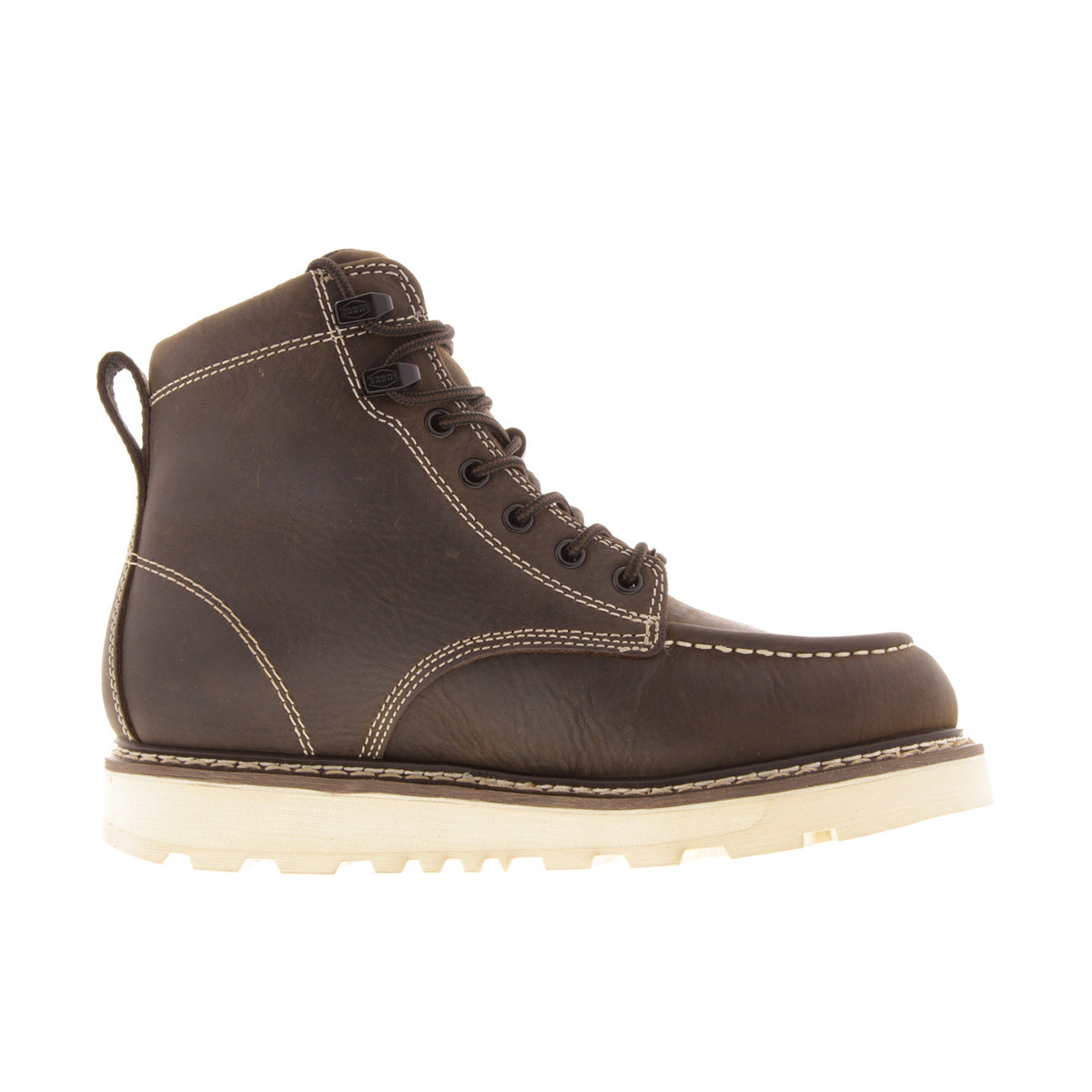 BRUNT Men's The USA Marin 6 " Welted Waterproof Soft Toe Work Boot Work Boots BRUNT Dark Brown 10 D/2E
