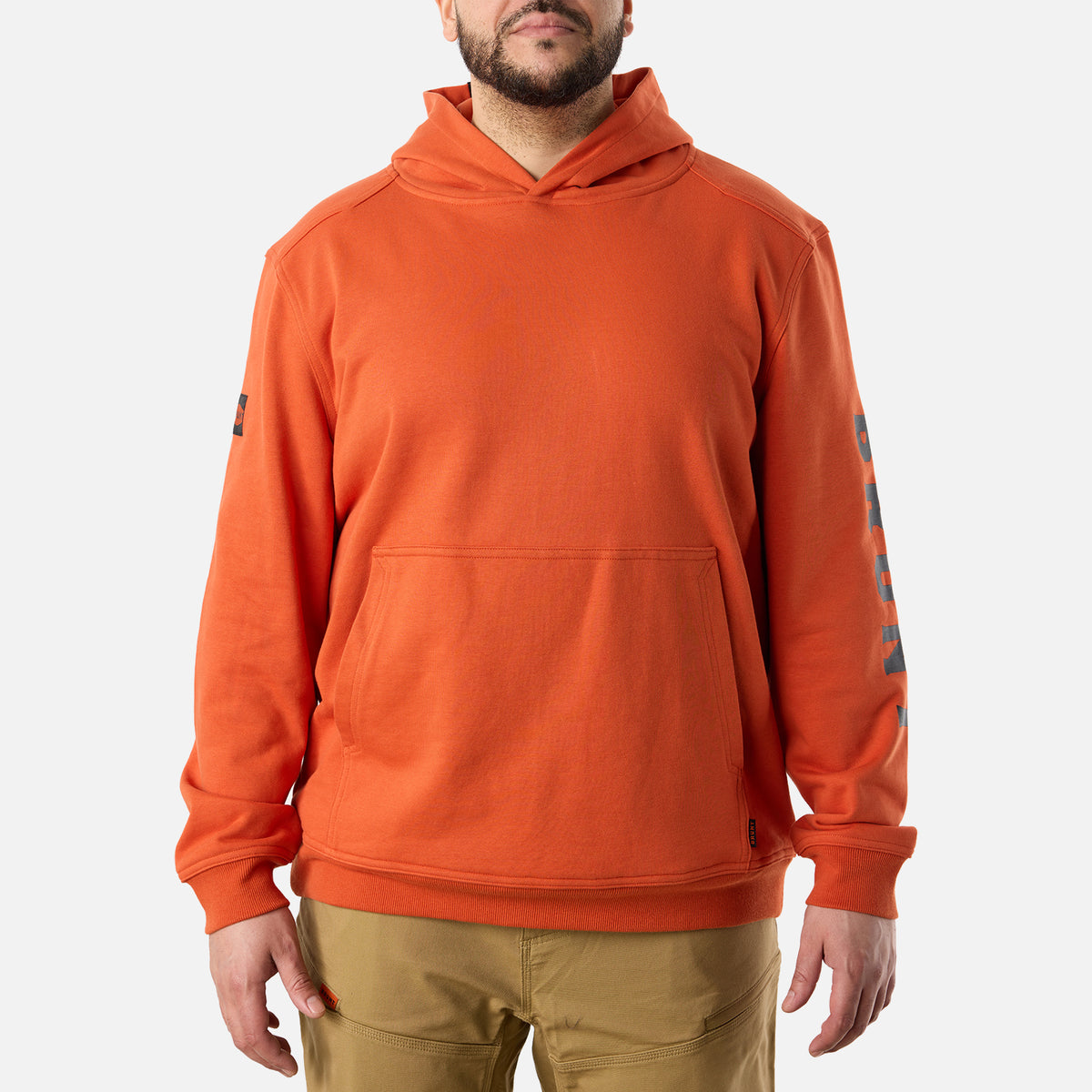 BRUNT Men's Levin All Season Hoodie Sweatshirts & Hoodies BRUNT BRUNT Orange 2XL Reg