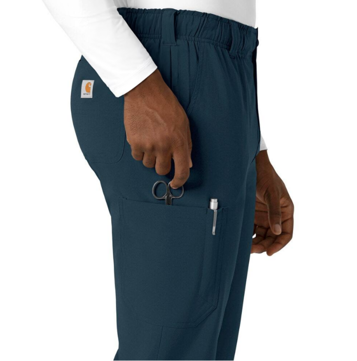 Carhartt Men's Force Cross Flex Straight Leg Scrub Pant Scrubs Carhartt