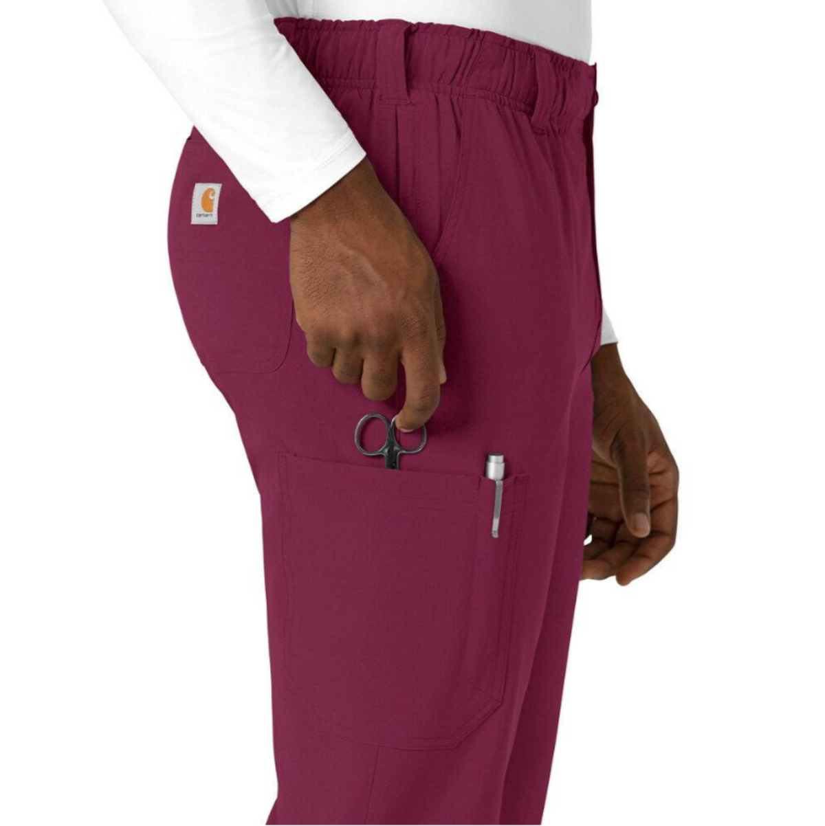 Carhartt Men's Force Cross Flex Straight Leg Scrub Pant Scrubs Carhartt