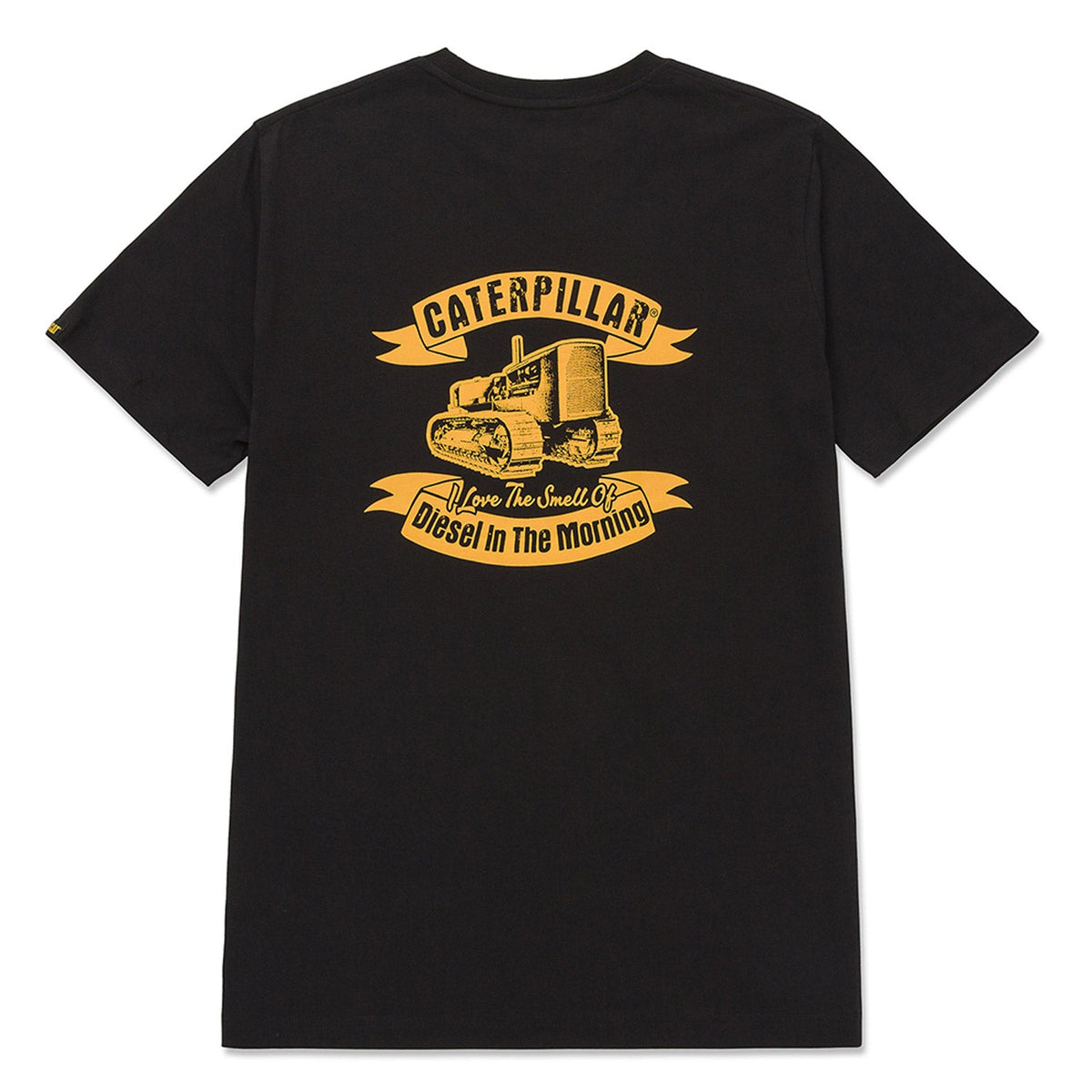 CAT Men's Graphic Short Sleeve T-Shirt T-Shirts CAT Black/DITM 2XL Reg