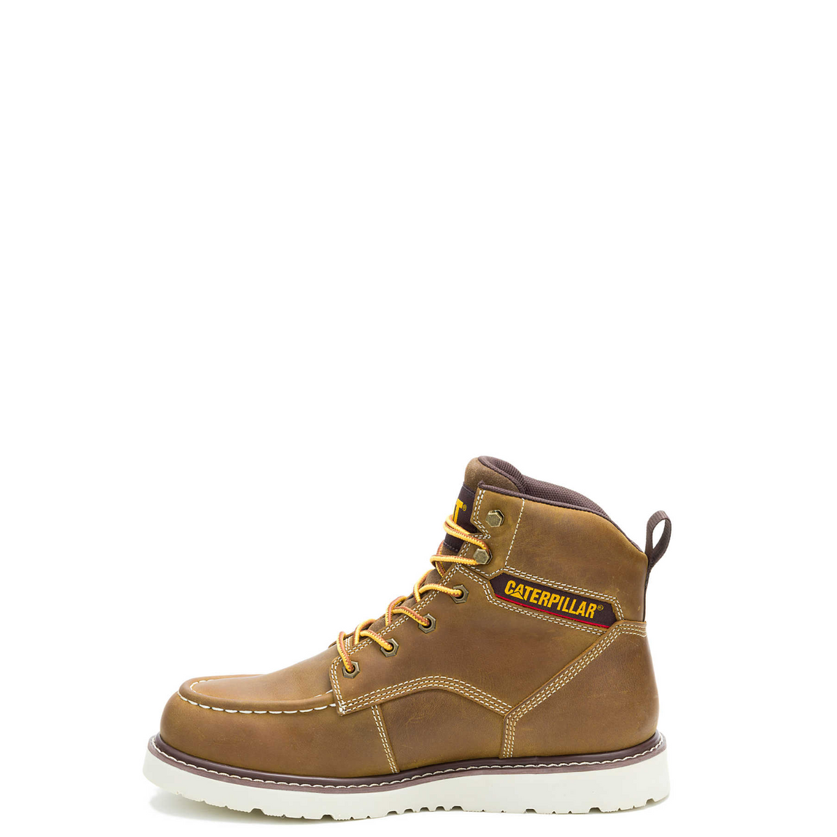 CAT Men's Reclaimer Wedge 6" Waterproof Moc Toe Work Boot Work Boots CAT