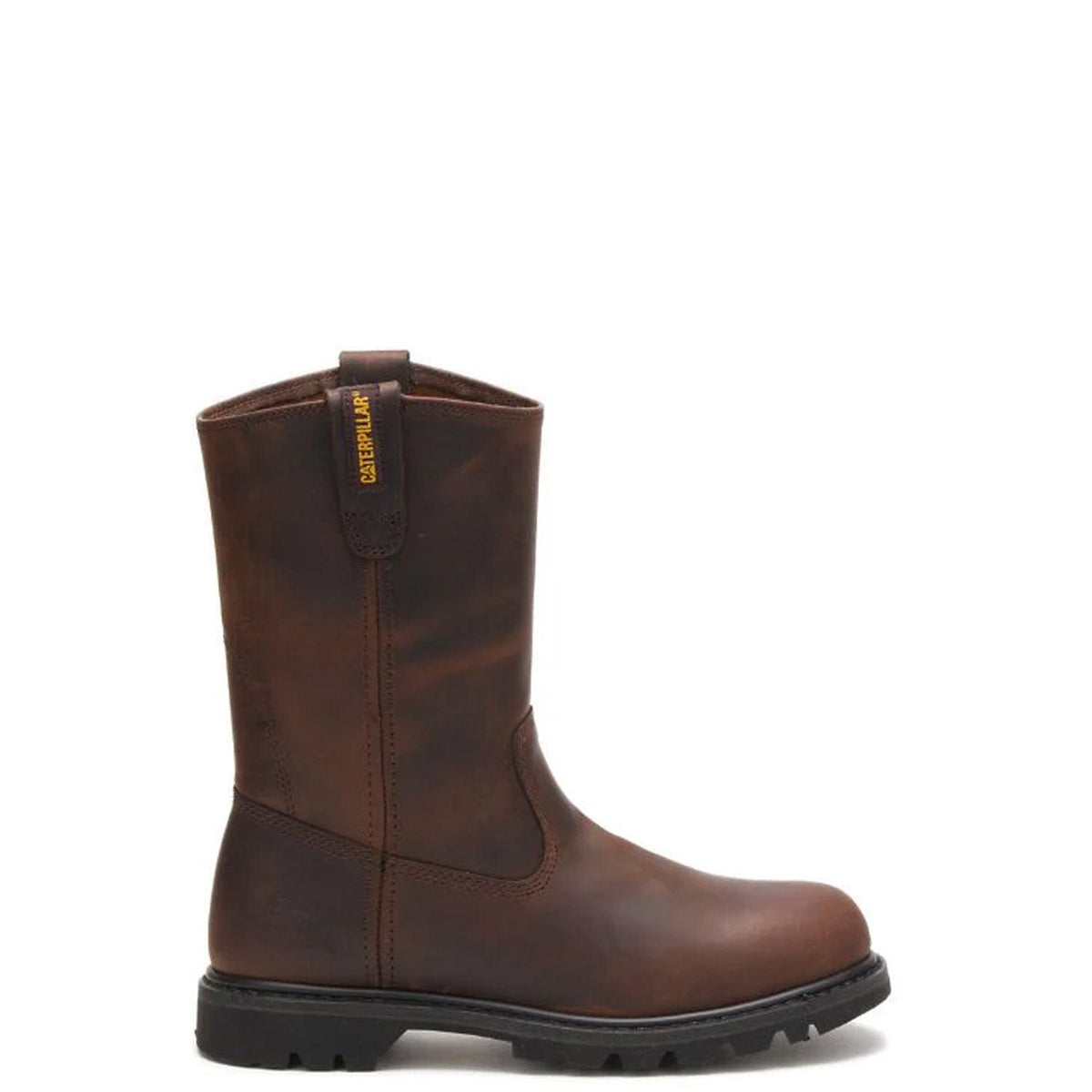 CAT Men's Revolver Pull-on Work Boot Work Boots CAT Brown 10 M