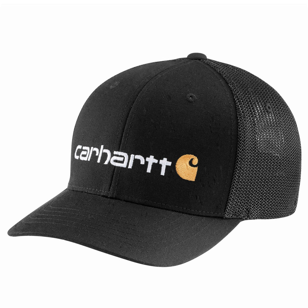 Carhartt Rugged Flex Logo Graphic Cap Hats & Caps Carhartt Black L/XL Reg