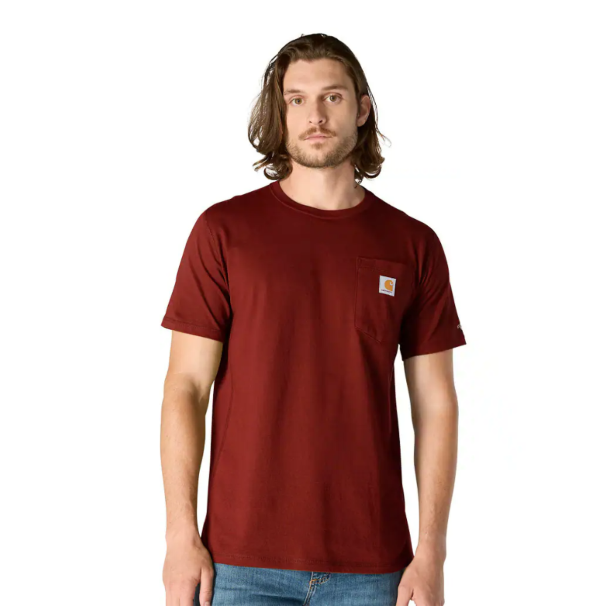 Carhartt Men's Force® Relaxed Fit Midweight Short Sleeve Pocket Tee T-Shirts Carhartt
