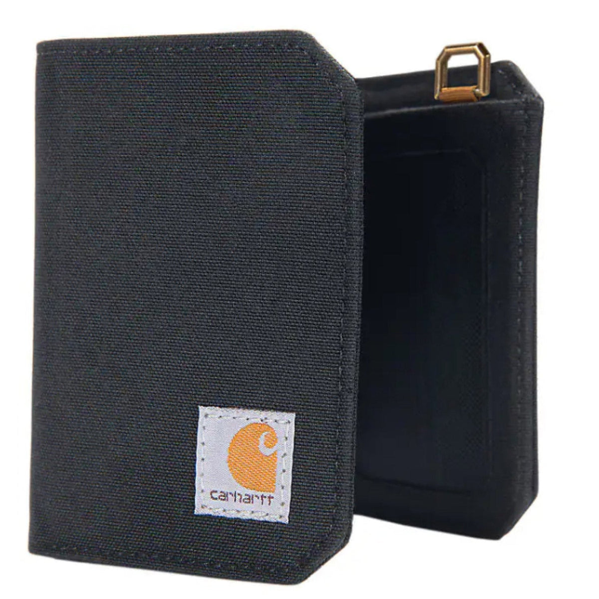 Carhartt Men's Nylon Duck RFID Logo Trifold Wallet Wallets Carhartt