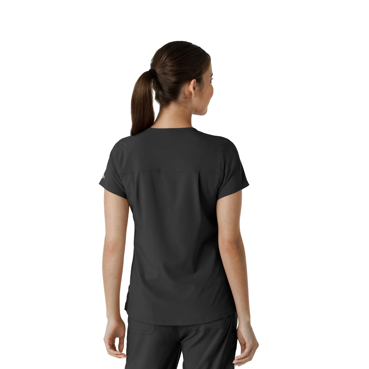 Carhartt Women's Force Cross Flex Tuck-In Scrub Top Scrubs Carhartt