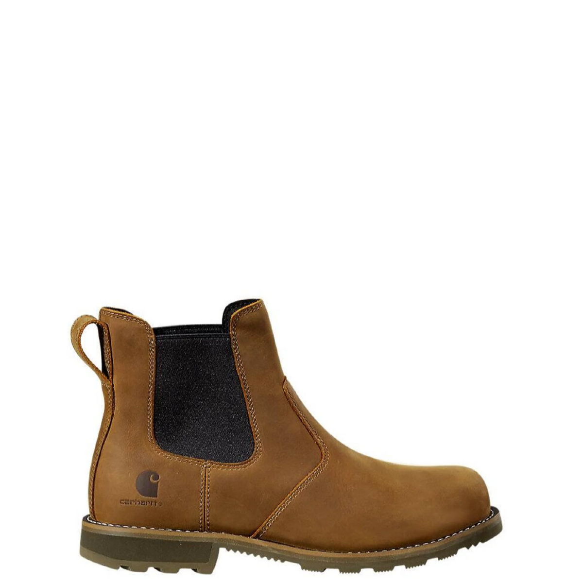 Carhartt Men's Frontier Water Resistant 6" EH Steel Toe Chelsea Work Boot Work Boots Carhartt Brown 10 M