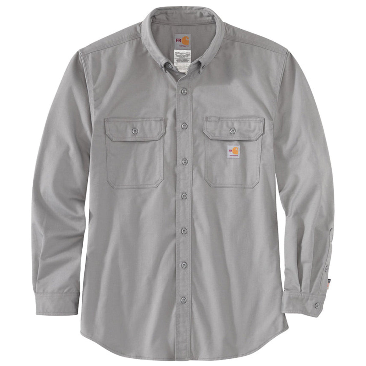 Carhartt Men's Flame Resistant Classic Twill Work Shirt Work Shirts Carhartt