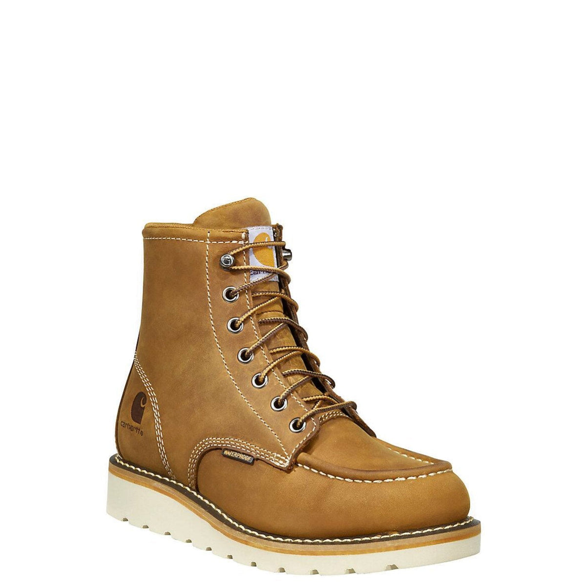 Carhartt Women's Waterproof 6"Steel Toe Wedge Work Boot Work Boots Carhartt