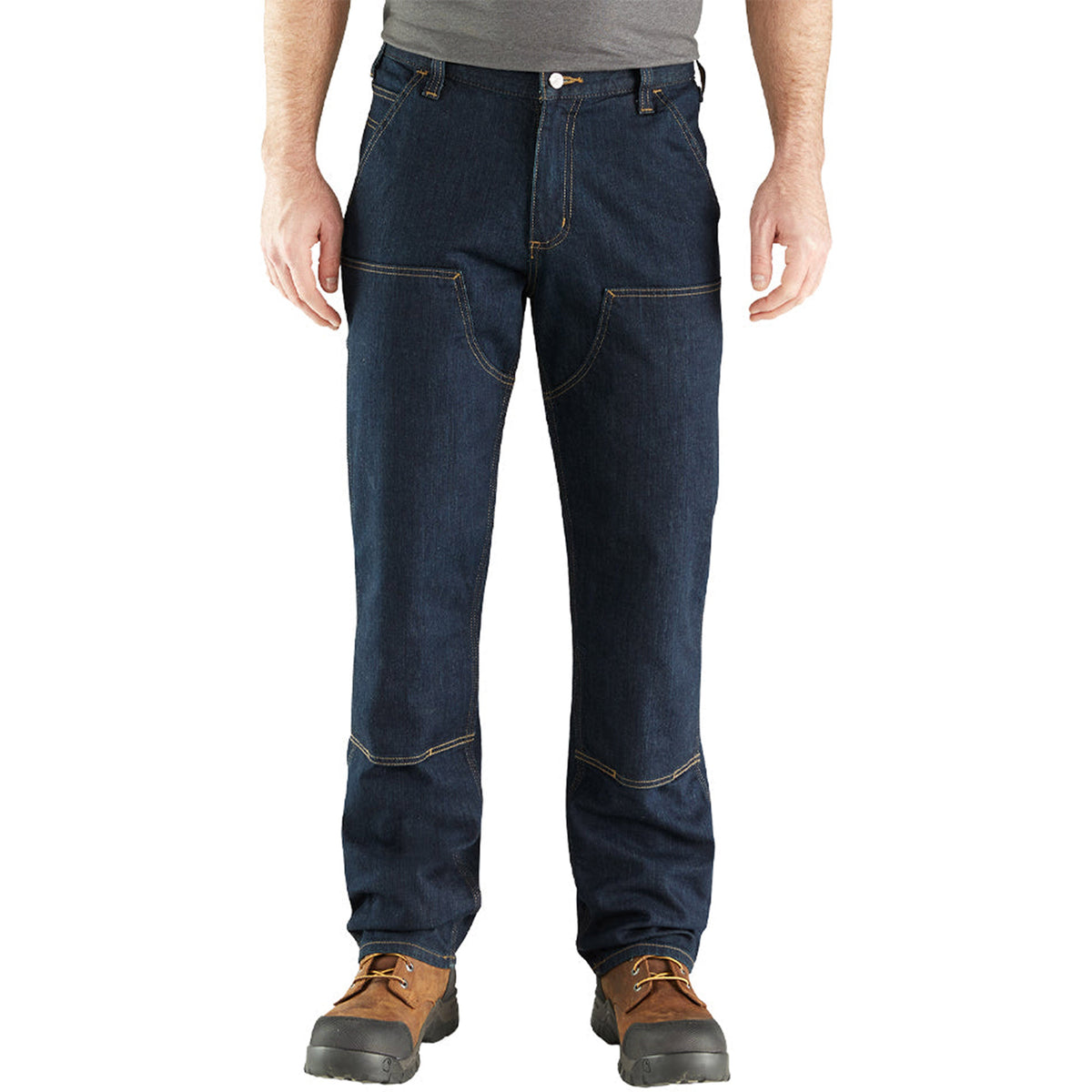 Carhartt Men's Rugged Flex® Relaxed Fit Double-Front Utility Jean Pants Carhartt