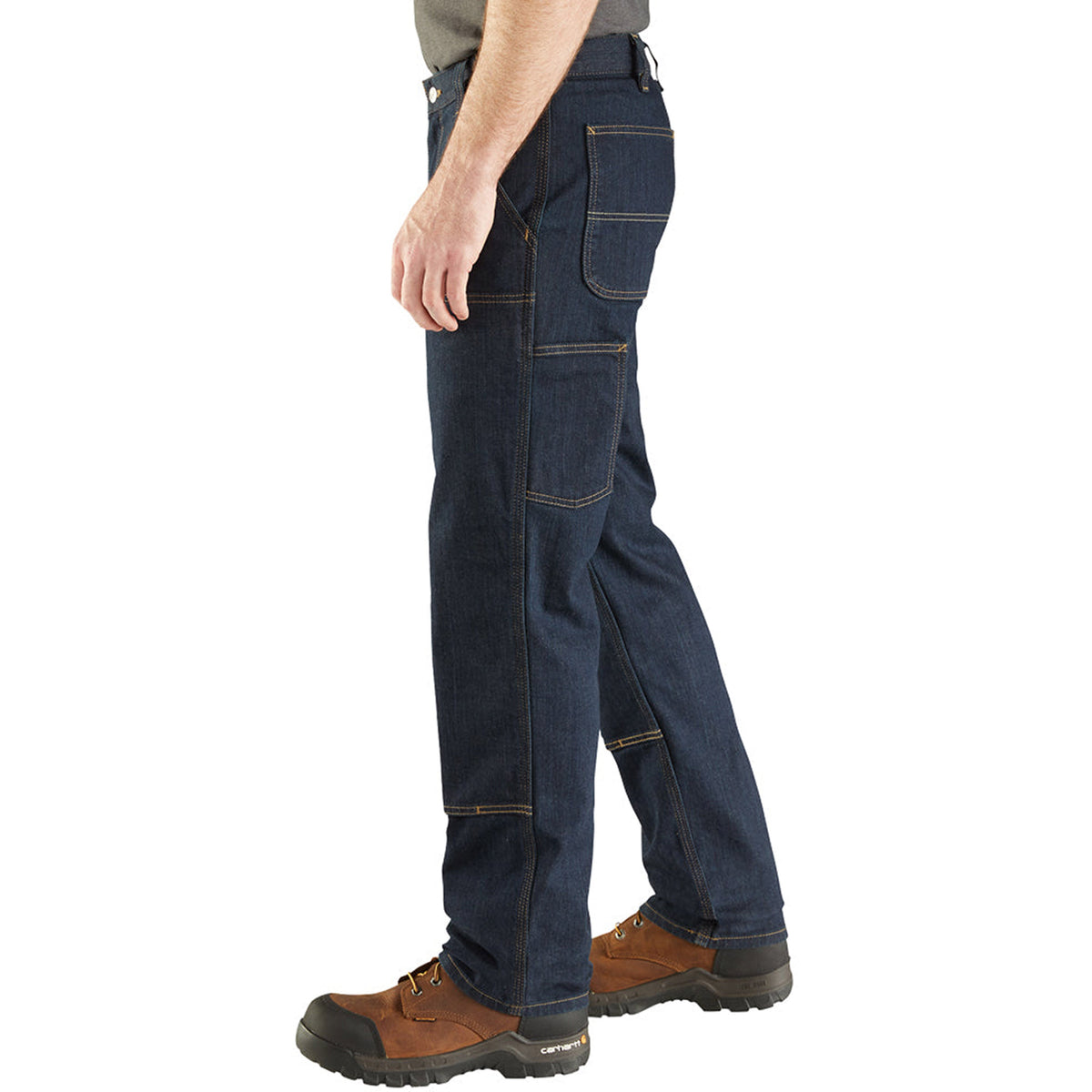 Carhartt Men's Rugged Flex® Relaxed Fit Double-Front Utility Jean Pants Carhartt