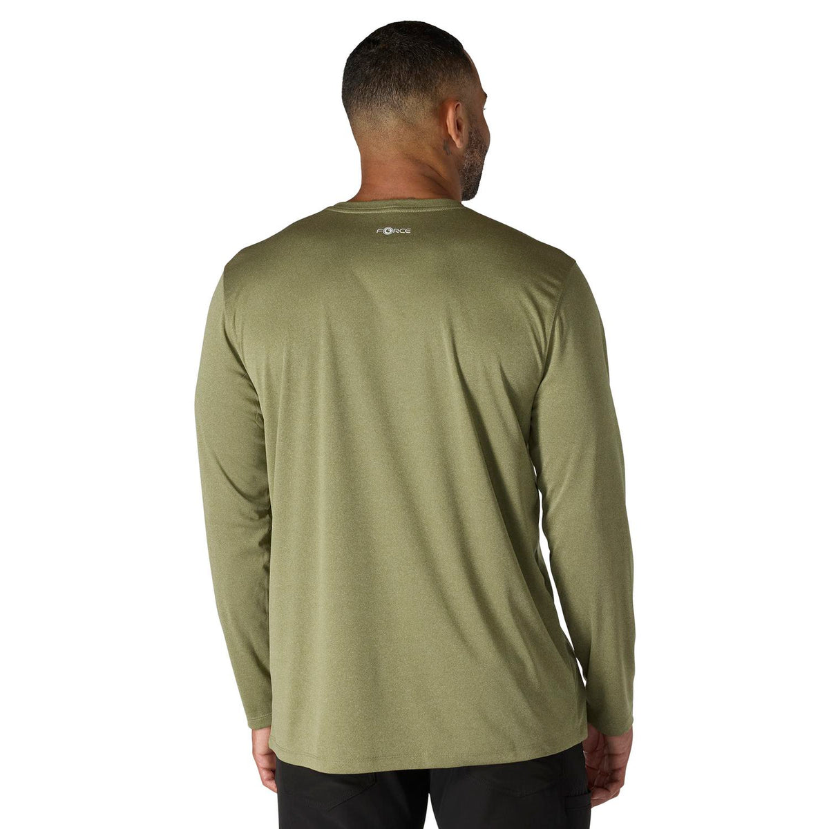 Carhartt Men's Force Sun Defender Lightweight Long Sleeve Logo T-Shirt Long Sleeve T-Shirts Carhartt