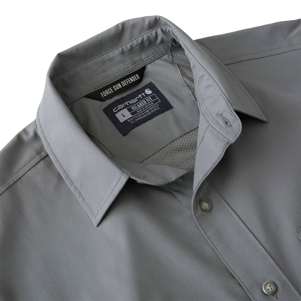 Carhartt Men's Force Sun Defender™ Woven Relaxed Long Sleeve Shirt Work Shirts Carhartt