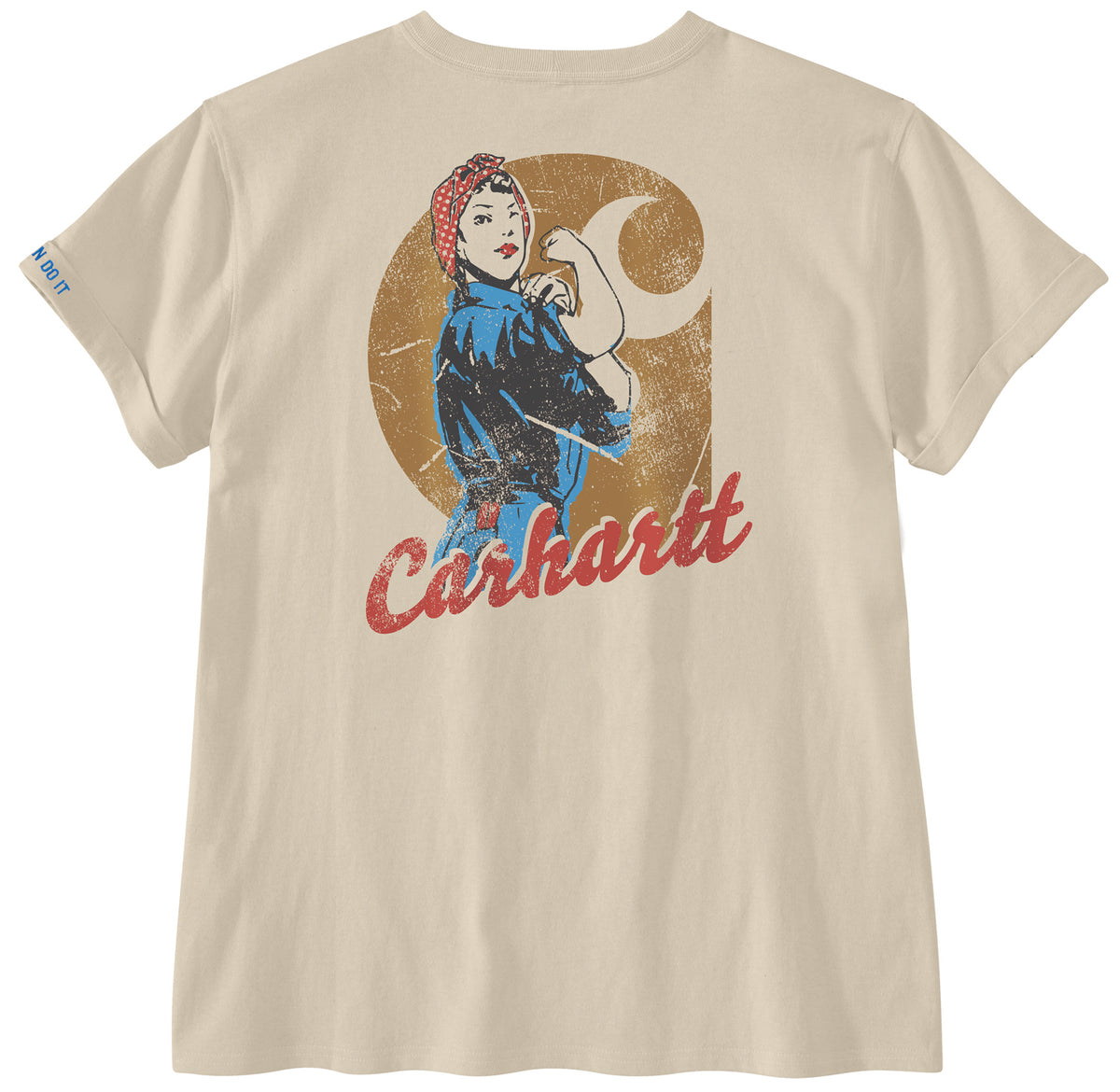 Carhartt Women's Dearborn Loose Rosie Graphic T-Shirt T-Shirts Carhartt Oat Milk 2XL Reg