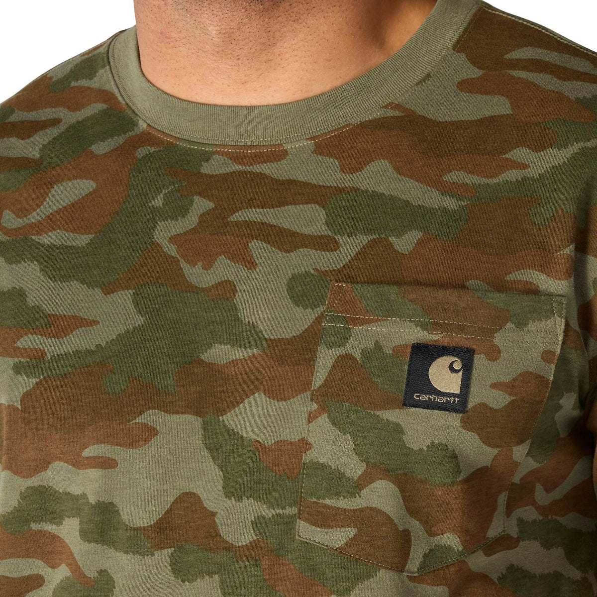 Carhartt Men's Irvine Relaxed Camo T-Shirt T-Shirts Carhartt