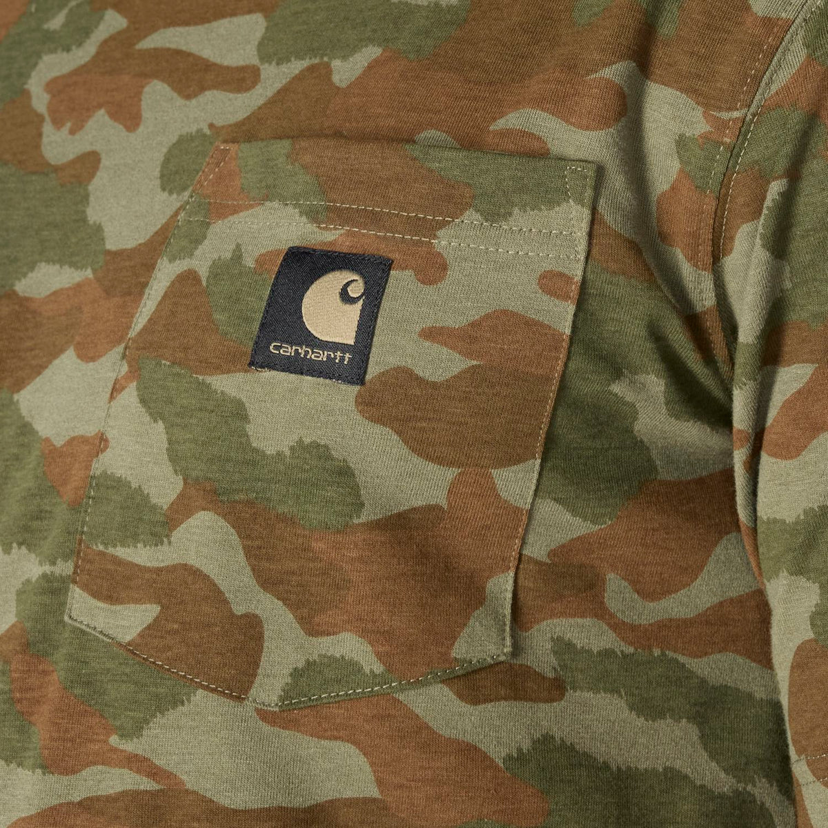 Carhartt Men's Irvine Relaxed Camo T-Shirt T-Shirts Carhartt