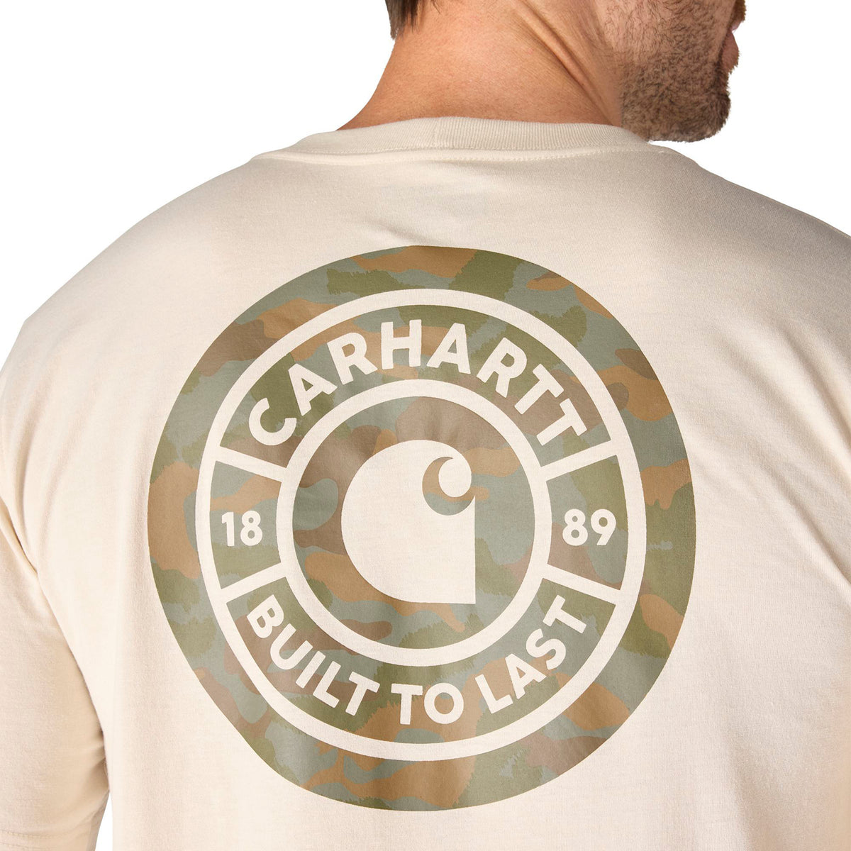 Carhartt Men's Irvine Relaxed Camo Rivet T-Shirt T-Shirts Carhartt