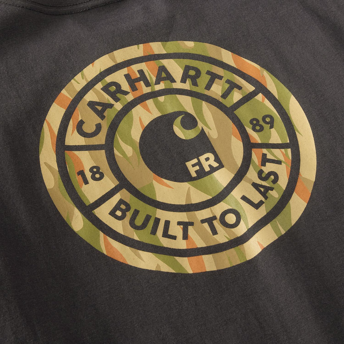Carhartt Men's Flame-Resistant Force® Irvine Loose Long Sleeve Camo T-Shirt Long Sleeve T-Shirts Carhartt