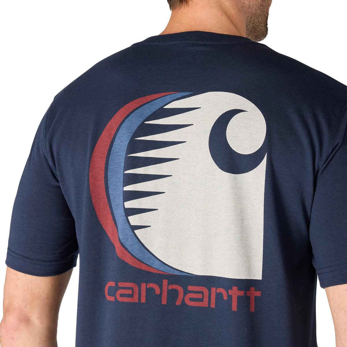 Carhartt Men's Irvine Relaxed C Logo T-Shirt T-Shirts Carhartt