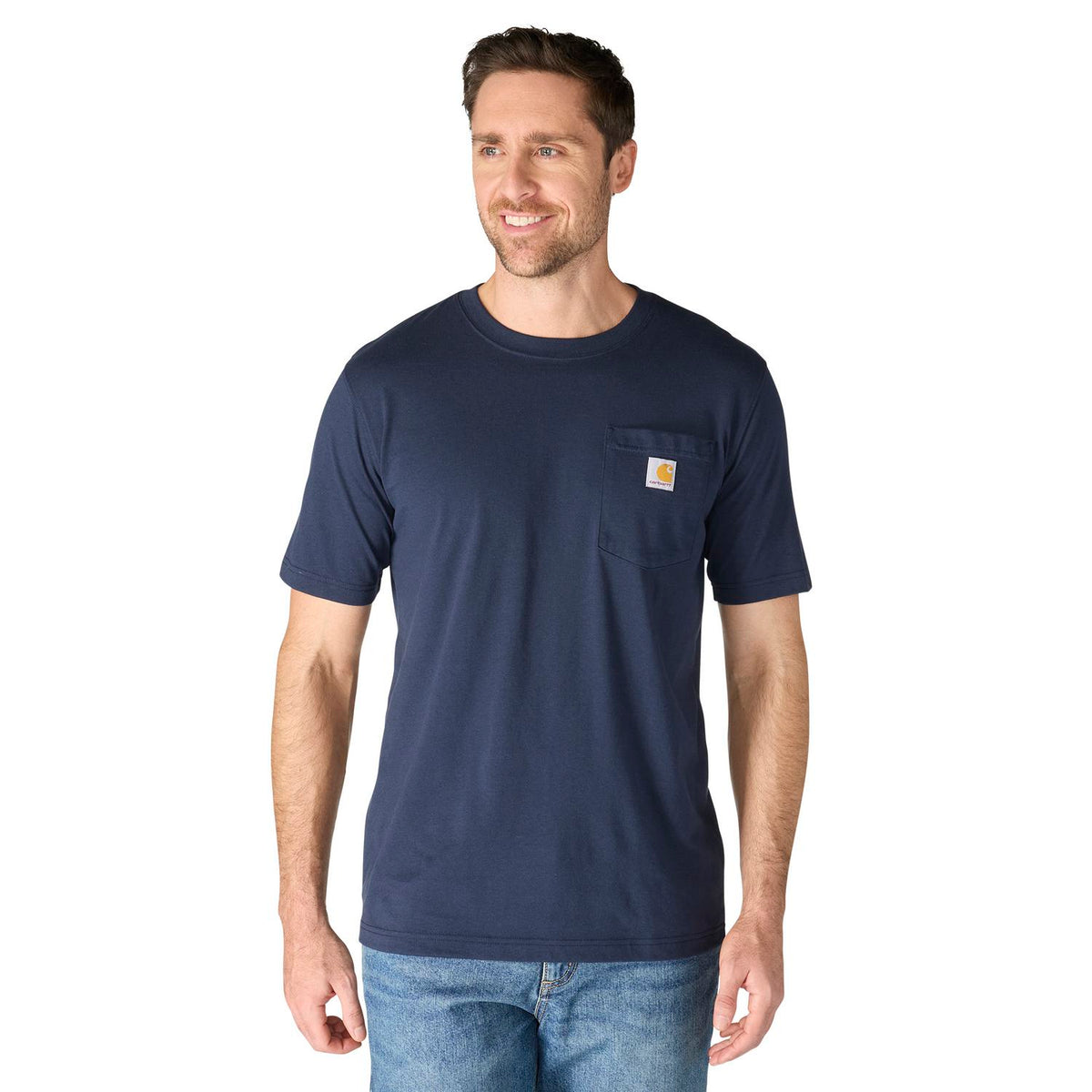 Carhartt Men's Irvine Relaxed C Logo T-Shirt T-Shirts Carhartt