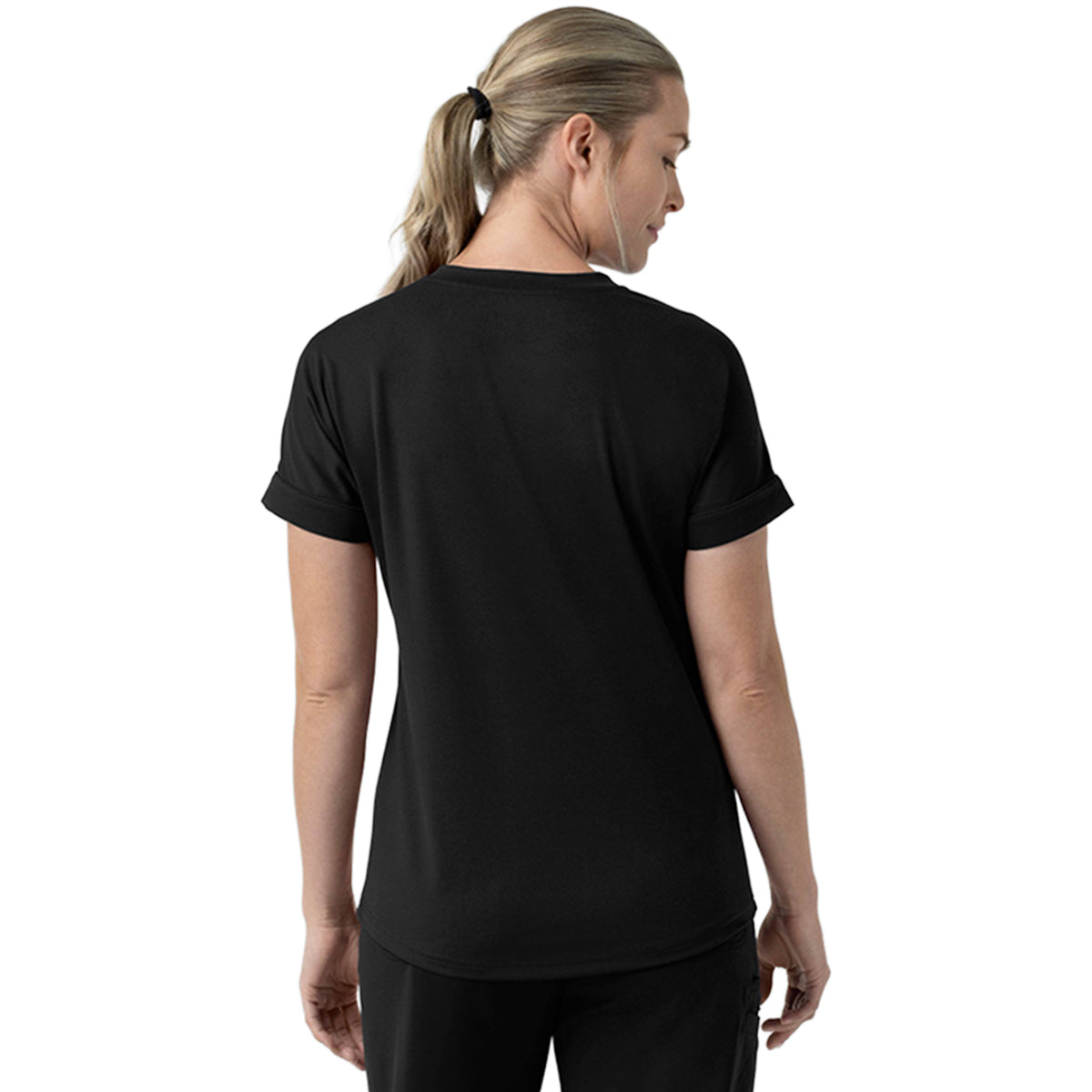 Carhartt Women's Force Cross-Flex Knit V-Neck Scrub Top Scrubs Carhartt
