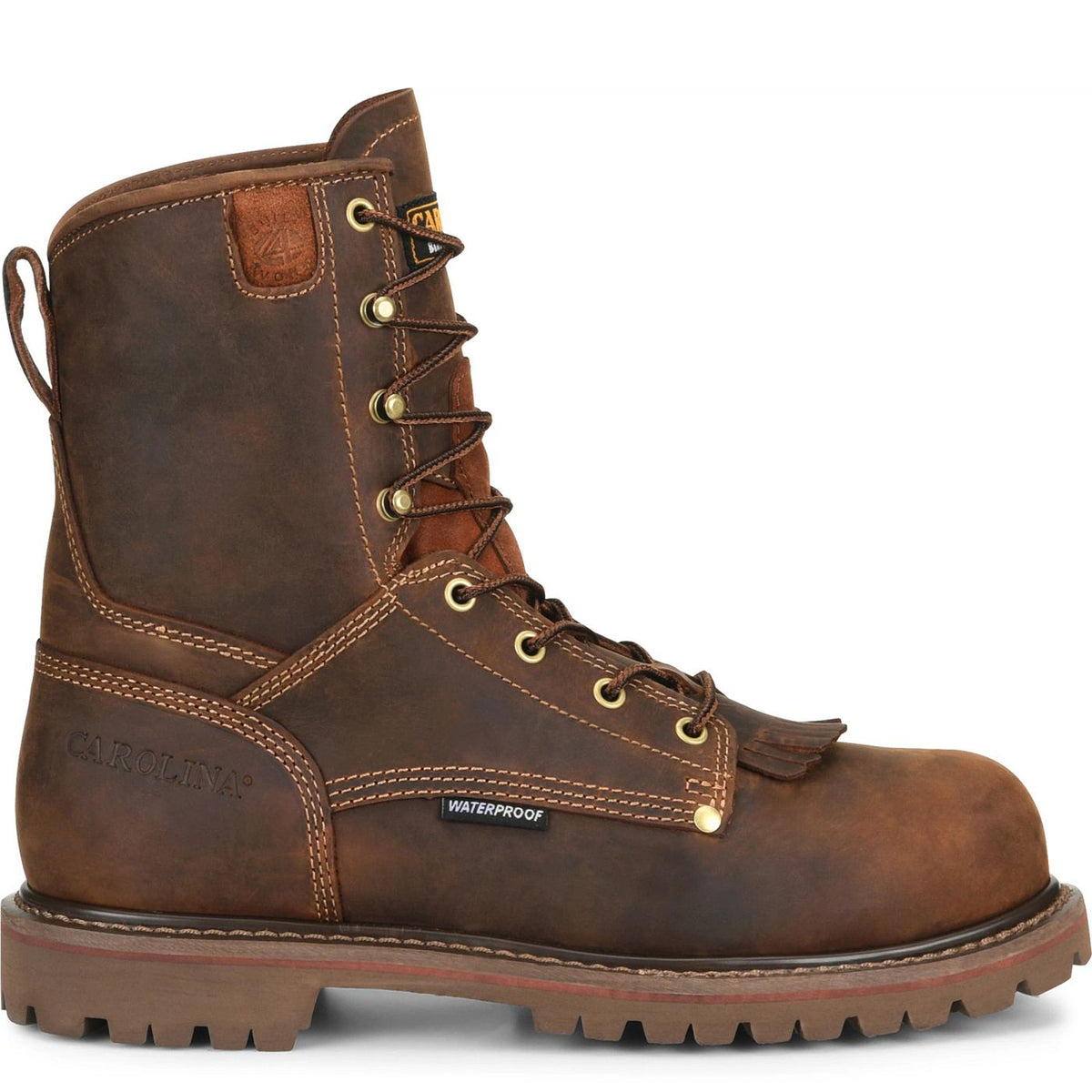 Carolina Men's 28 Series 8" Soft Toe Work Boot Work Boots Carolina Brown 10 2E