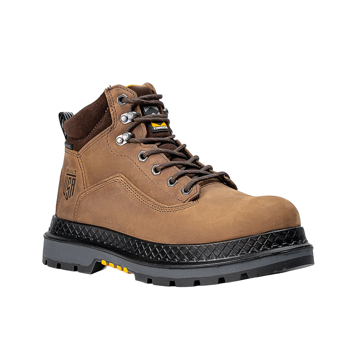 Chinook Footwear Men's Buckman 6" Watperoof Soft Toe Work Boot Work Boots Chinook Footwear
