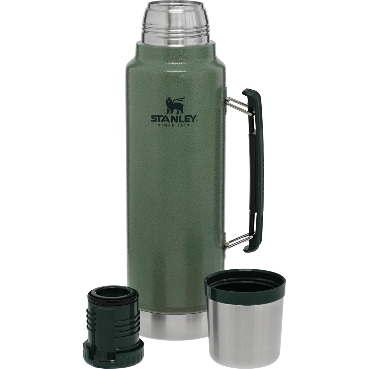 Stanley The Legendary Classic 1.5qt Bottle Coolers & Thermos Stanley Hammertone Green OS