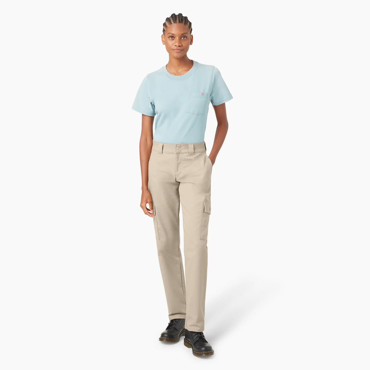 Dickies Women's Super Flex Straight Leg Cargo Pants Pants Dickies