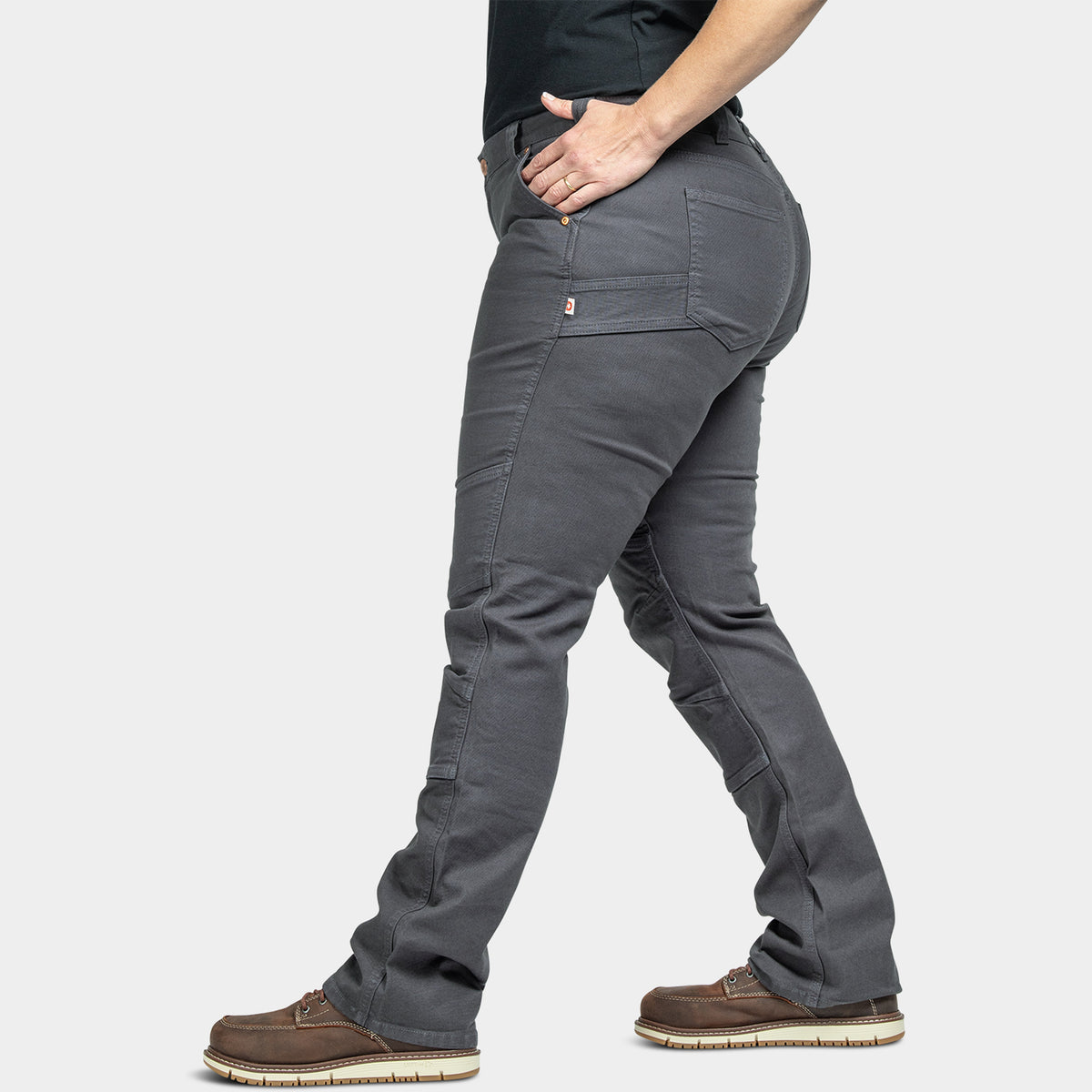 Dovetail Workwear Women's GO TO Double-Front Canvas Stretch Pant Pants Dovetail Workwear