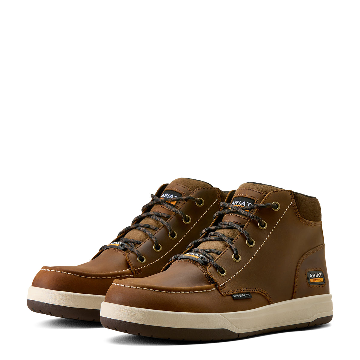 Ariat Men's Outmatch Mid 4.5" EH Moc Comp Toe Chukka Boot