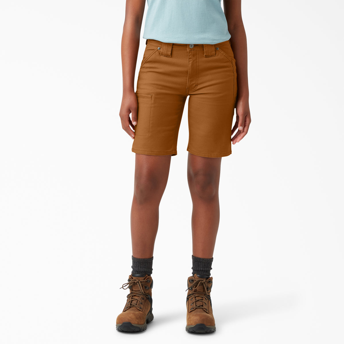 Dickies Women's DuraTech Renegade Shorts Shorts Dickies Brown Duck 10