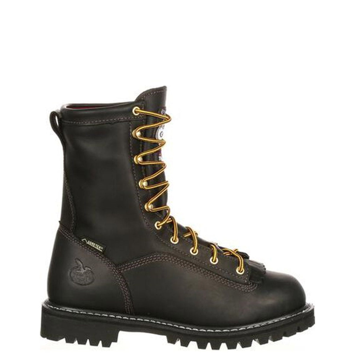 Georgia Boot Men's Lace-to-Toe 8" Waterproof GORE-TEX Insulated Work Boot Work Boots Georgia Boot Black 10 M