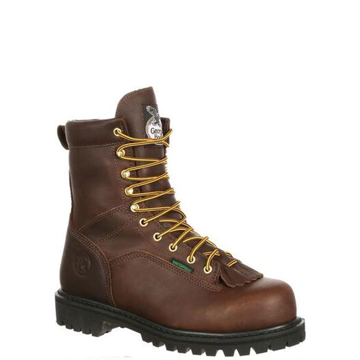 Georgia Boot Men's Lace-to-Toe 8" Waterproof Steel Toe Logger Boot Logger Boots Georgia Boot