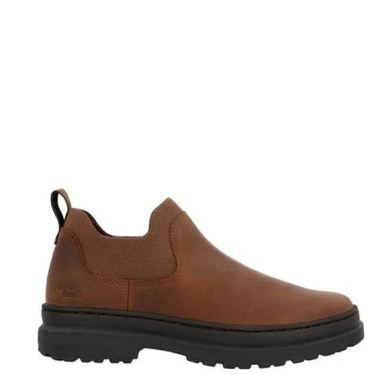 Georgia Boot Men's SuperLyte Pull-On Romeo Shoe Slip-On Shoes & Clogs Georgia Boot Brown 10 M