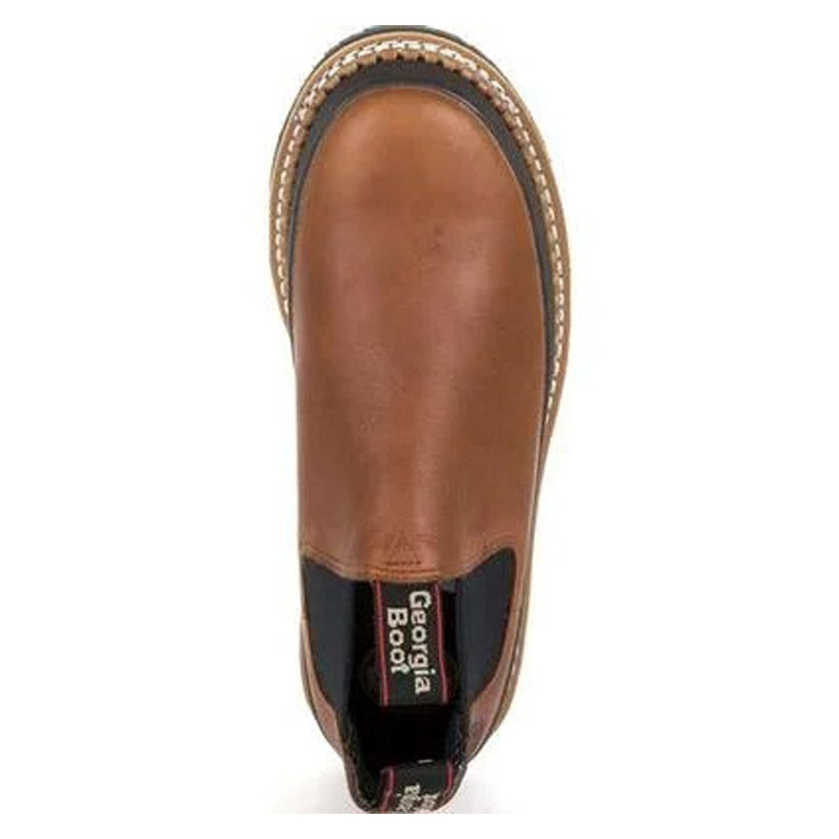 Georgia Giant Men's 3" REvAMP EH Soft Toe Romeo Work Shoe Slip-On Shoes & Clogs Georgia Boot