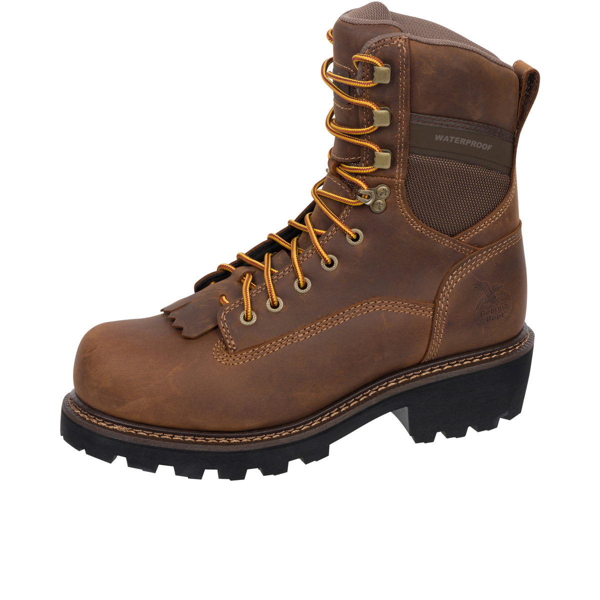Georgia Boot Men's Core 37 9" Scalloped Heel Waterproof Comp Toe Logger Work Boot Work Boots Georgia Boot