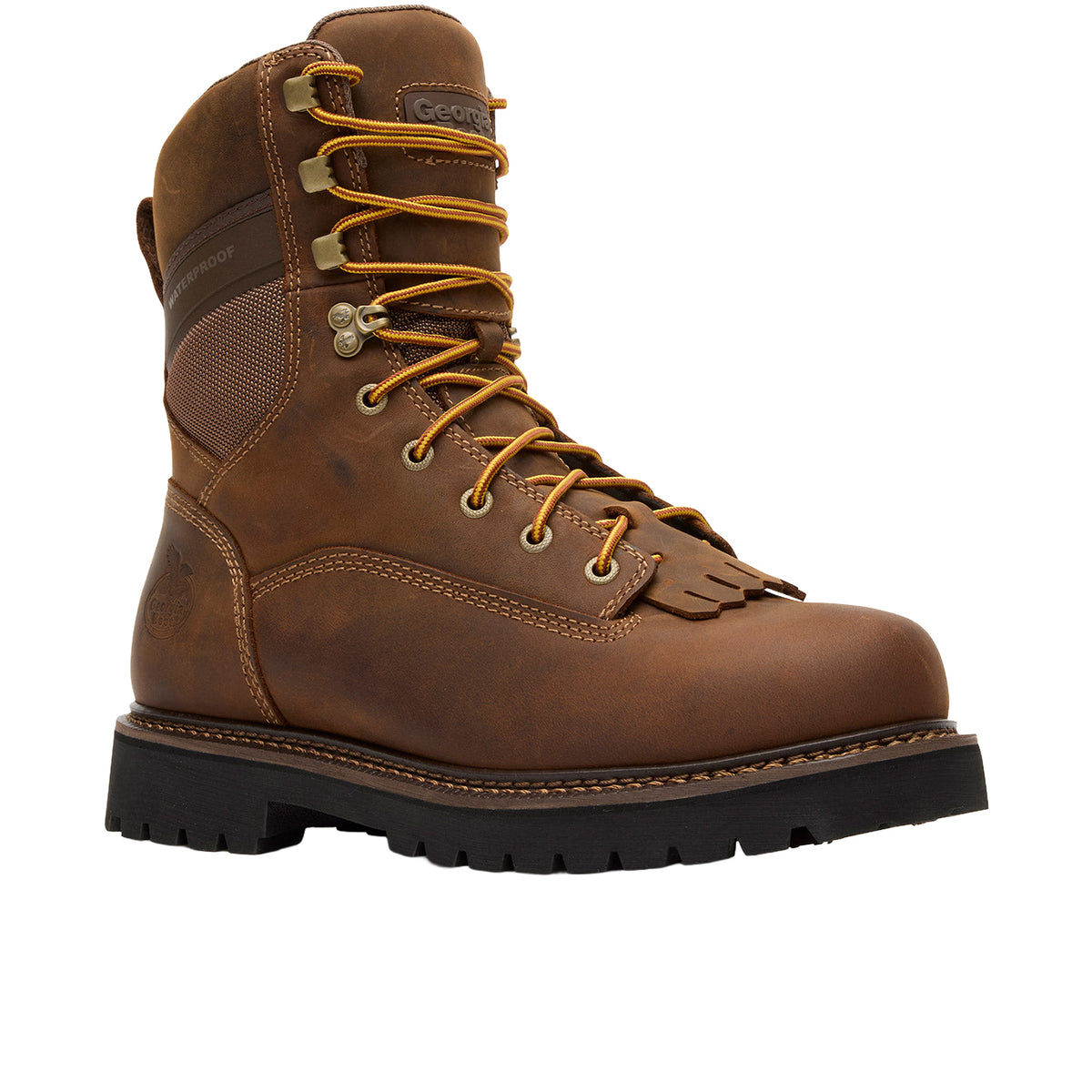 Georgia Boot Men's Core 37 9" Low Heel Waterproof Comp Toe Logger Work Boot Work Boots Georgia Boot